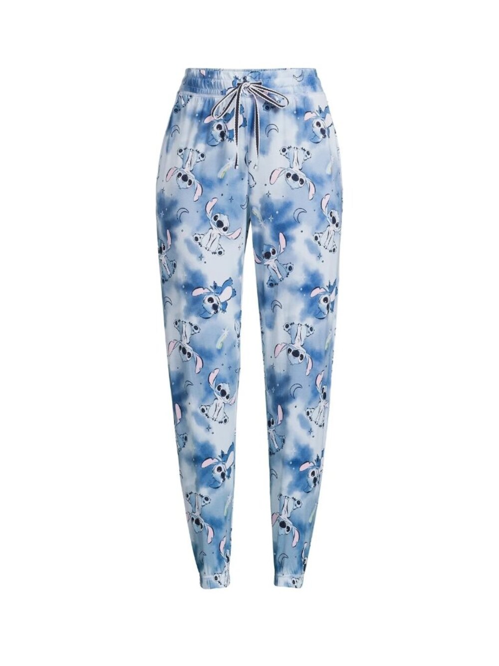Disney Stitch Galaxy Women's Sleep Jogger w/ Pockets Sz 3X (22W-24W) Soft Cozy